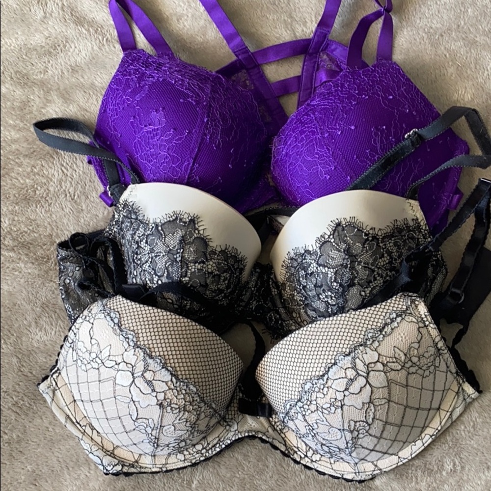 Lot of 3 34C VS bras